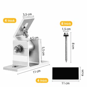 Gelenkhalterung Solarmodul