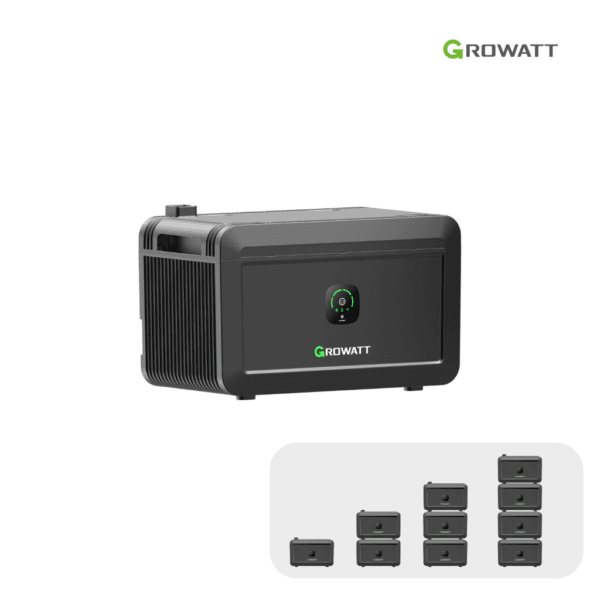 2-8 kWh Speicher für Balkonkraftwerk _ NOAH 2000 _ Growatt _ DC-Kopplung Energiespeicher für Balkonkraftwerk