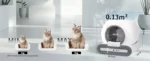 Selbstreinigende Katzentoilette für kleine und grosse Katzen