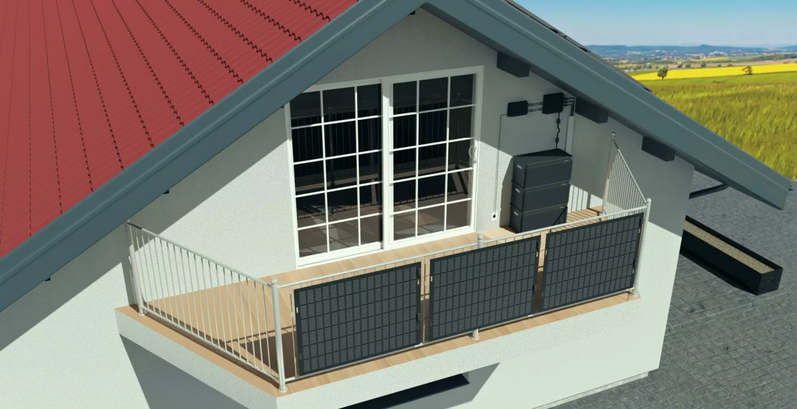 2 kW Speicher für Steuerkraftwerke