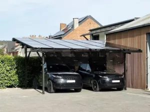 Solar Carport für 2 PKW