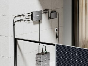 Balkonkraftwerk 890 Watt Solarmodulleistung mit 2kW/h Zendure Speicher