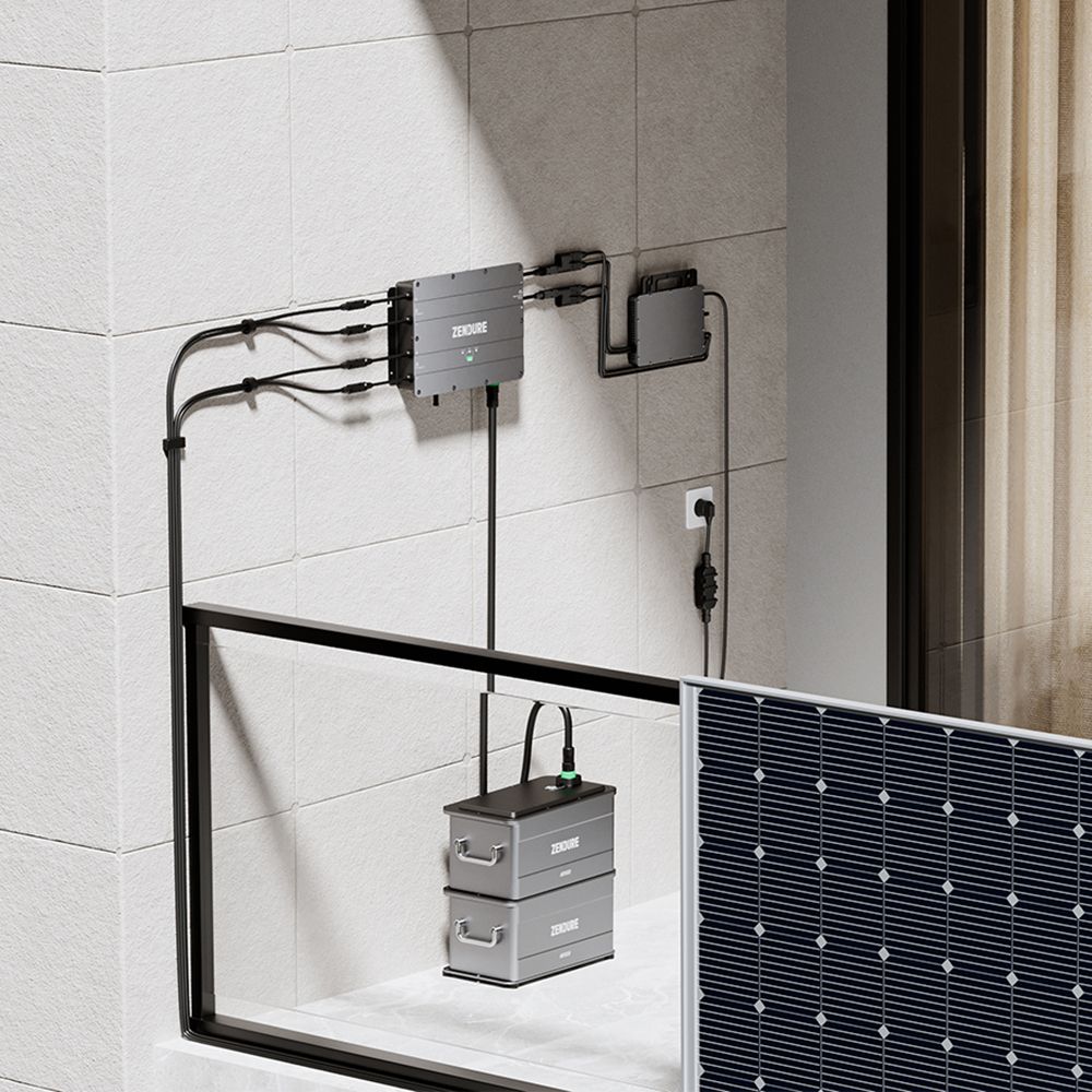 Znedure solar flow Batteriespeicher fuer Balkonkraftwerke