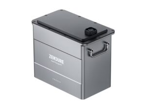 Balkonkraftwerk 1780 Watt mit 4 kWh Zendure-Batteriespeicher mit Notstrom 7 Graue tragbare Powerbank für Energie