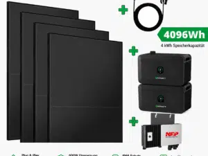 Solarmodule und Batteriespeicher-System