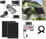 Steckerkraftwerk 910 Watt mit verstellbaren Balkonhalterungen inkl. Lieferung