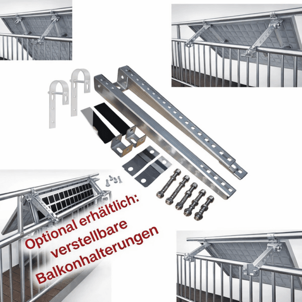 Verstellbare Balkonhalterungen