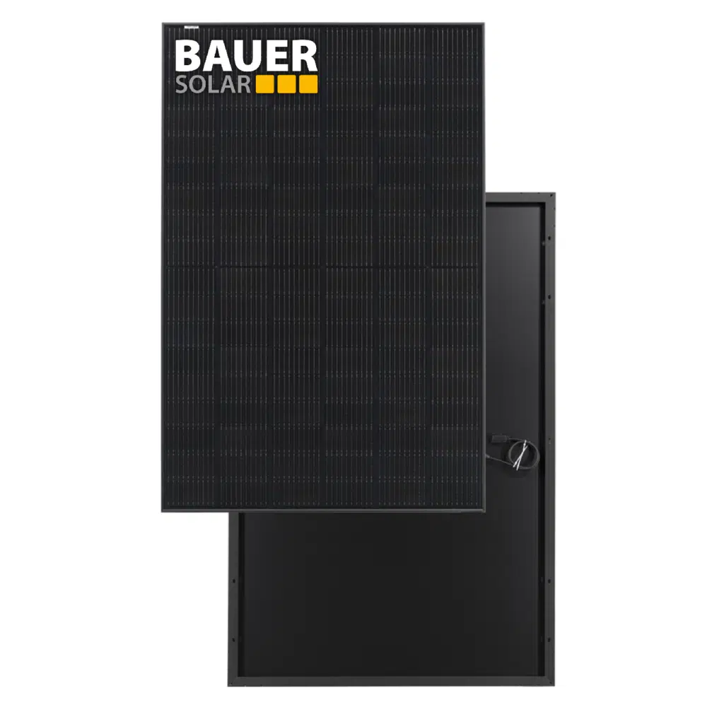 BAUER BS-405-M10HBB Fullblack – Vorder- und Rückansicht eines Moduls