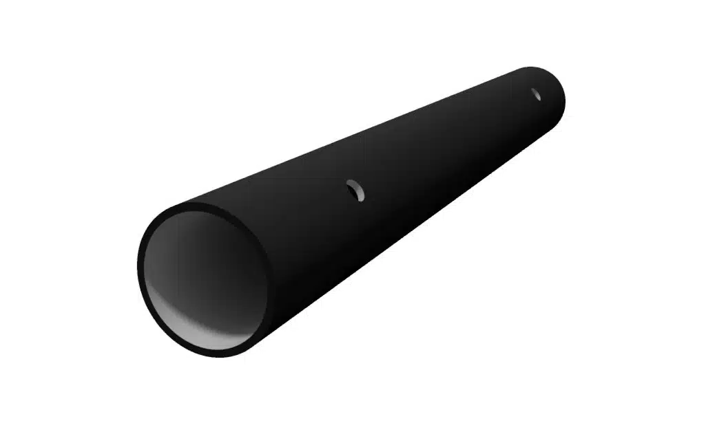 novotegra / Arres Schneefangrohr Verbinder schwarz 1 novotegra / Arres Schneefangrohr Verbinder schwarz
