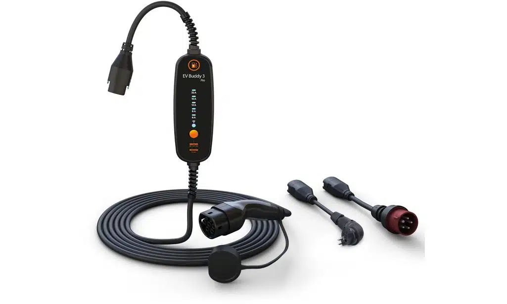 EV Buddy 3 Pro, 22kW, 6.5m, BT, WLAN 1 EV Buddy 3 Pro, 22kW, 6.5m, BT, WLAN
