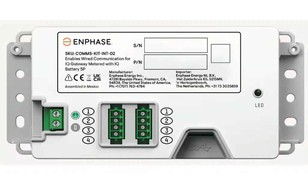 Enphase Communications Kit 2 INT 1 Enphase Communications Kit 2 INT