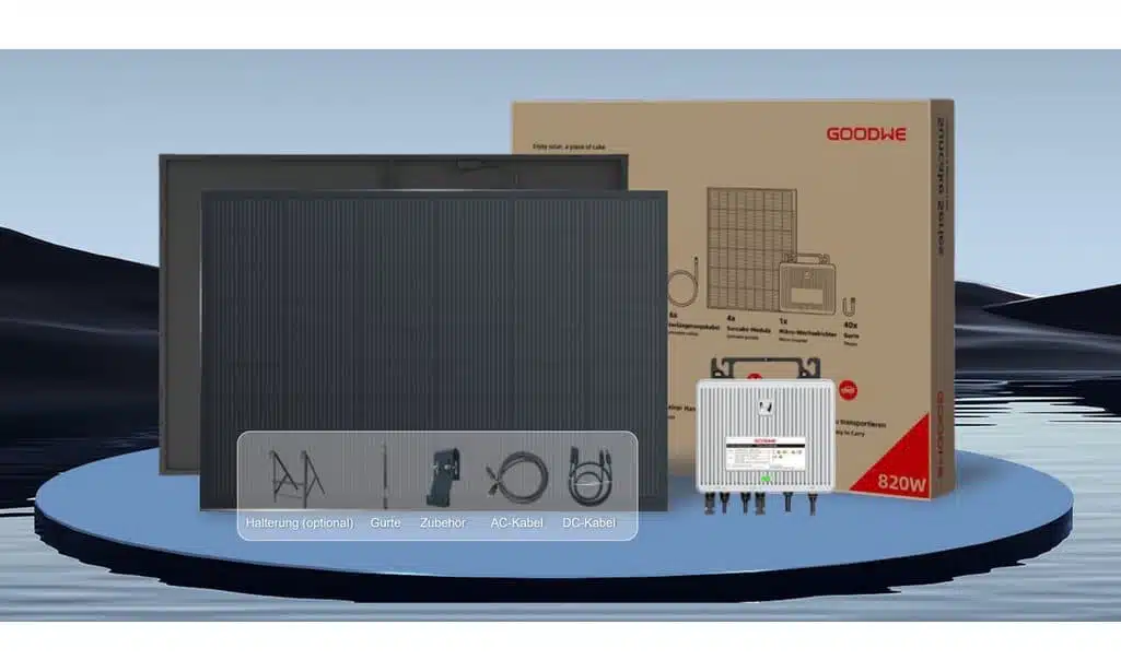 GoodWe Suncake Balkon-System 1 GoodWe Suncake Balkon-System