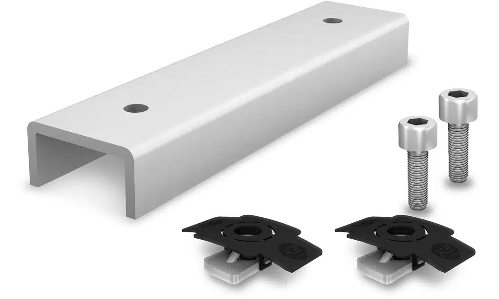 K2 Schienenverbinder Set BasicRail und FlatRail 1 K2 Schienenverbinder Set BasicRail und FlatRail