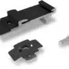 K2 InsertionRail 2.0 CrossConnector-T-Set, schwarz eloxiert