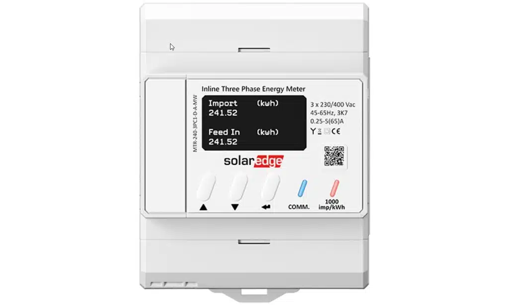 SolarEdge Energiezähler Modbus 1 SolarEdge Energiezähler Modbus
