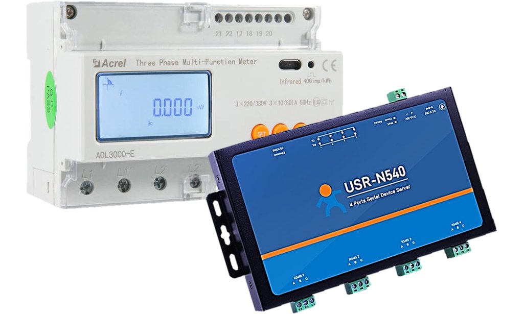 WHES PowerCore Smart Meter DTSD1352 & RS485 to RJ45 Ethernet Server (RTUxTCP/IP) 1 WHES PowerCore Smart Meter DTSD1352 & RS485 to RJ45 Ethernet Server (RTUxTCP/IP)
