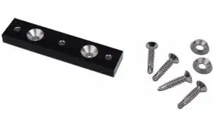 novotegra Abrutschsicherungsset Fassade 80x20mm sw (VPE50)