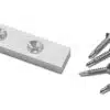 novotegra Adapterblech-Set 80x20x8mm (VPE50)