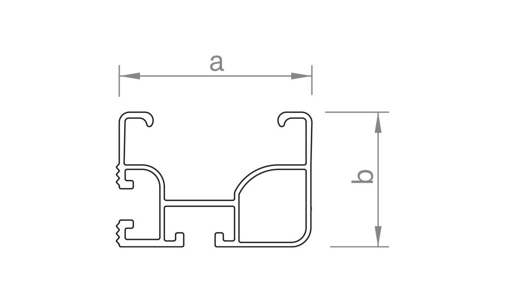 novotegra C-N-Schiene 37 5.90m 2 novotegra C-N-Schiene 37 5.90m – Bild 2