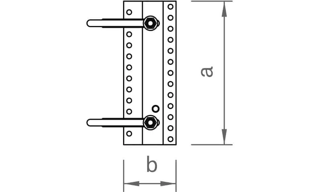novotegra Doppel-Dachhaken-Set BS 30 M12 (VPE25) 3 novotegra Doppel-Dachhaken-Set BS 30 M12 (VPE25) – Bild 3