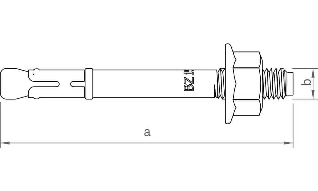 novotegra Fix-Anker M10 50-70 130mm A4 für Beton 2 novotegra Fix-Anker M10 50-70 130mm A4 für Beton – Bild 2