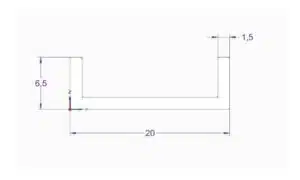 novotegra Schienenverbinder-Set Modultragschiene Kiesdach (VPE50)