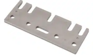 novotegra Unterlegplatte Dachhaken PP grau, 5mm