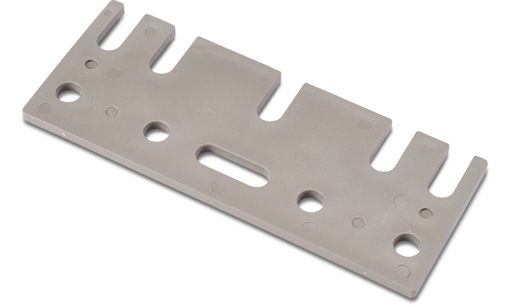 novotegra Unterlegplatte Dachhaken PP grau, 5mm 1 novotegra Unterlegplatte Dachhaken PP grau, 5mm