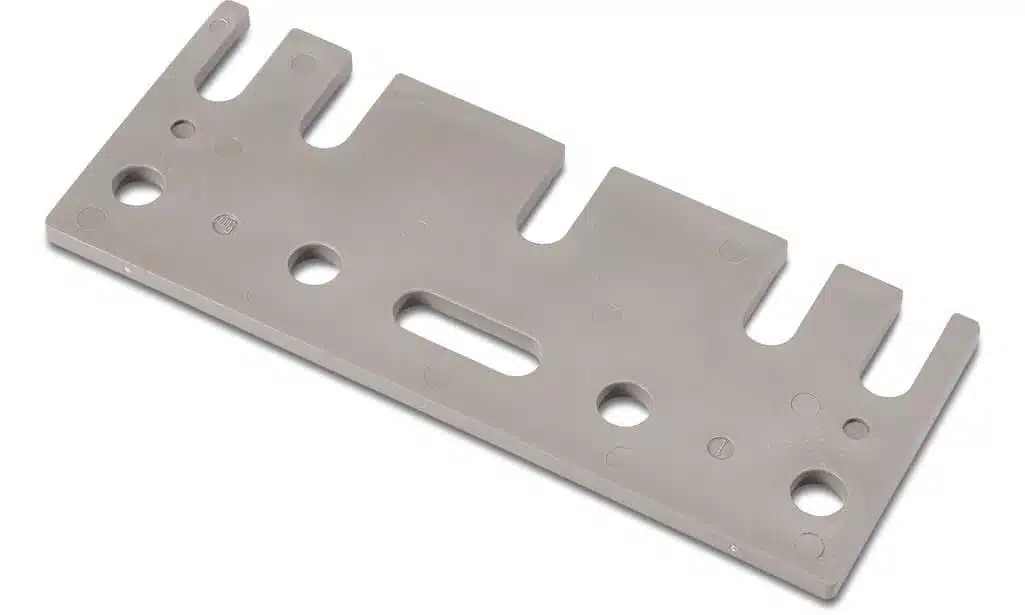 novotegra Unterlegplatte Dachhaken PP grau, 5mm 1 novotegra Unterlegplatte Dachhaken PP grau, 5mm