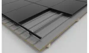 novotegra Welleternitdach/Sandwich Einlegesystem top fix
