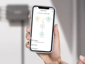 Balkon-Terrassen-Kraftwerke 10 App zur Überwachung von Solarenergie
