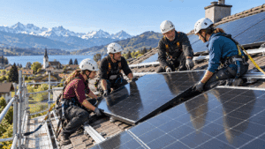 Solaranlage selbst bauen in der Schweiz: So funktionieren PV-Selbstbaugenossenschaften