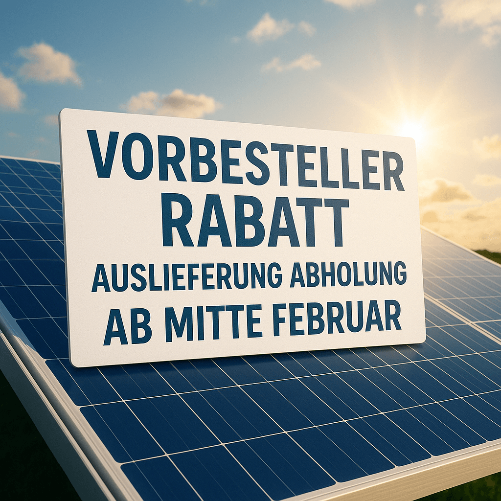 Balkonkraftwerk 600/810 Watt