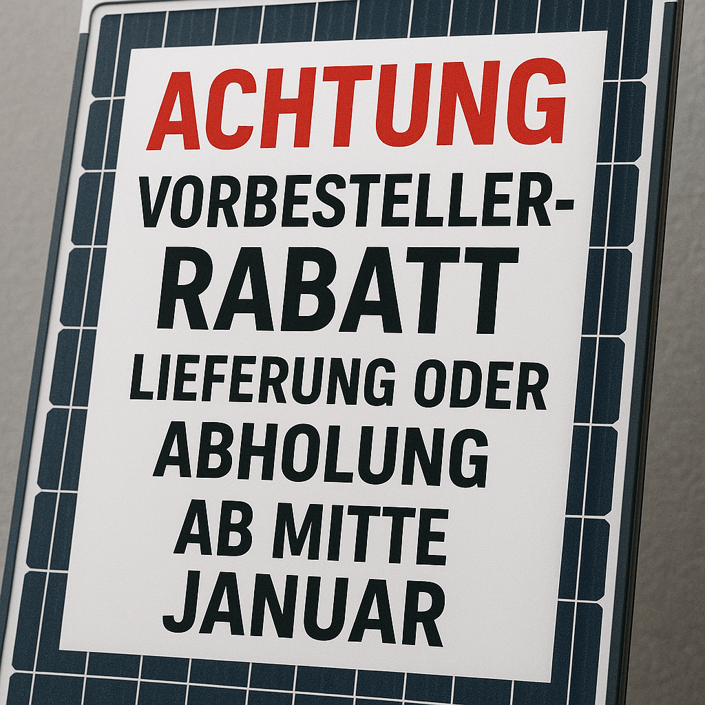 Balkonkraftwerk 600/810 Watt 1 Balkonkraftwerk 600/810 Watt