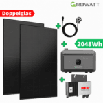 Solarmodule und Wechselrichter Set