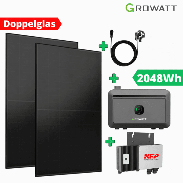 Solarmodule und Wechselrichter Set
