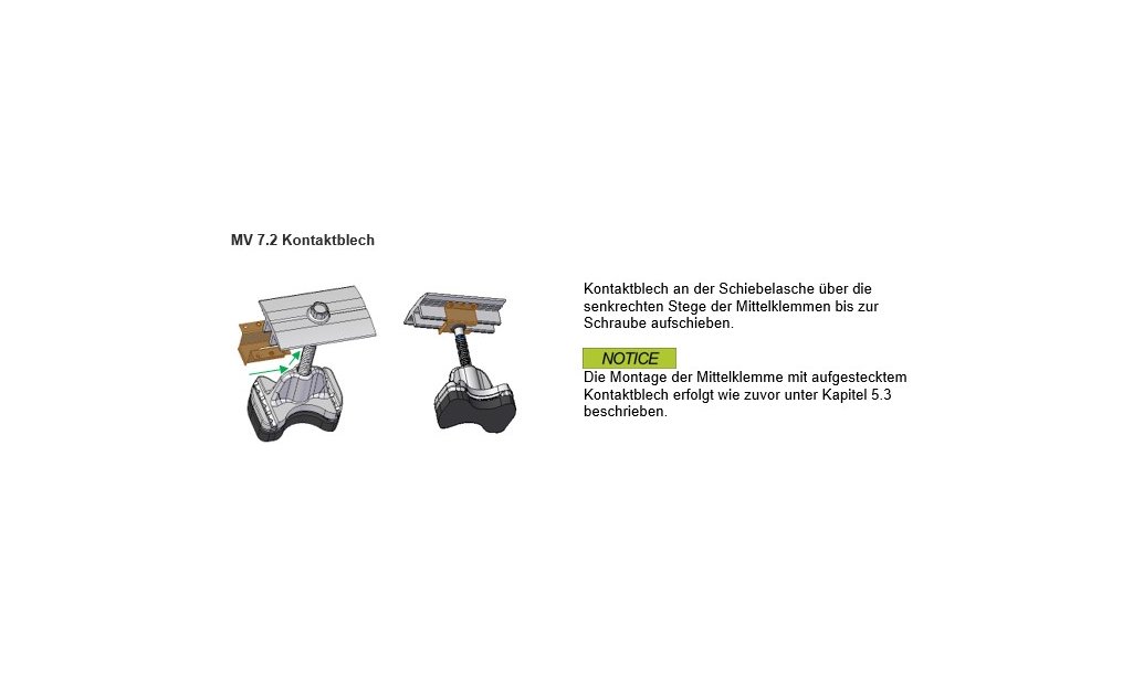 novotegra Kontaktblech Modulklemme (VPE100) 2 novotegra Kontaktblech Modulklemme (VPE100) – Bild 2