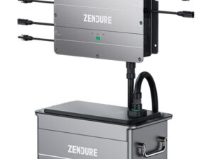 Balkonkraftwerk 890 Wp mit 4 kWh Zendure Speicher