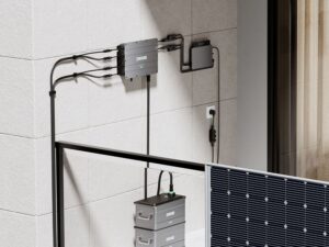 Balkonkraftwerk 810 W mit 1 kWh Zendure Speicher