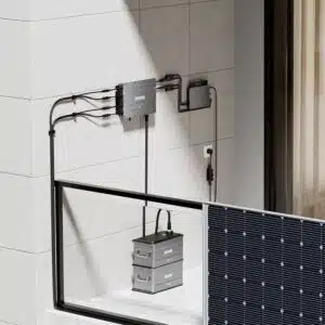 Balkonkraftwerk 900 Wp mit 4 kWh Zendure-Speicher