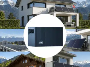 Balkonkraftwerk mit 4-kWh-Speicher & 1840 WP Solarmodule