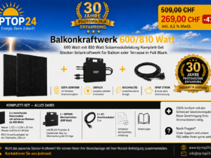Balkonkraftwerk 600/810 Watt