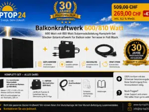 Balkonkraftwerk 600/810 Watt