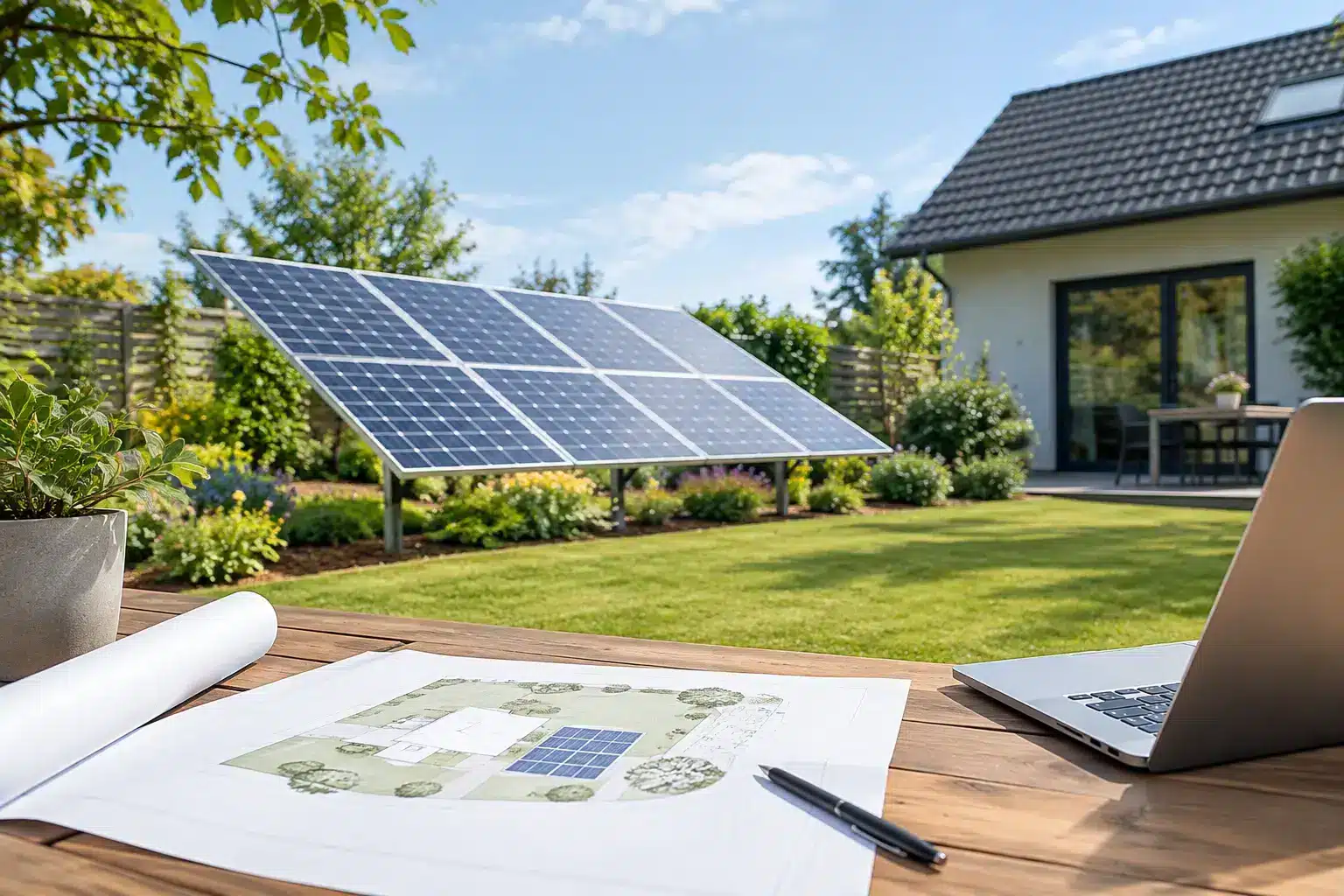 Garten PV Planung: Strom direkt im eigenen Garten 6 Garten PV Planung: Strom direkt im eigenen Garten