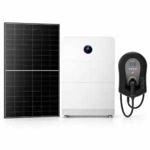 LONGi Solarmodul, GoodWe Speicher und zappi Wallbox – Beispielabbildung zur Selbstmontage