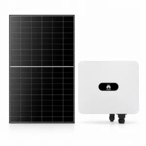 LONGi Solarmodul und Huawei MB0 Wechselrichter – Beispielabbildung zur Selbstmontage
