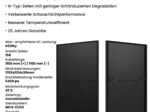 Solar module 450 Watt