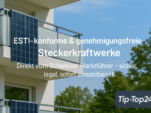 ESTI-konforme & genehmigungsfreie Steckerkraftwerke – Direkt vom Schweizer Marktführer“