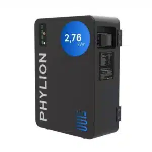 Balkon-Terrassen-Kraftwerke 9 Phylion 2,76 kWh LiFePO4 Batteriespeicher mit Heizmatte