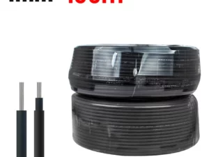 Solarkabel, 4 mm, 100 m, schwarz